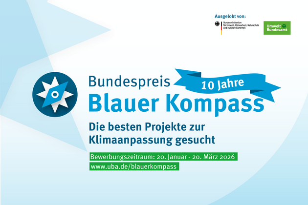 10 Jahre Bundespreis Blauer Kompass - Bewerbungsfrist bis zum 27. März verlängert! 10 Jahre Bundespreis Blauer Kompass - Bewerbungsfrist bis zum 27. März verlängert!